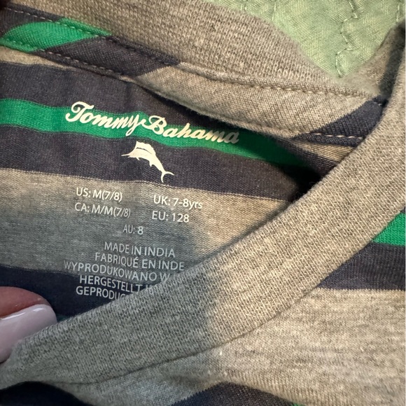 TOMMY BAHAMA “mix & match” kids striped tee! 💚💙 get ur kids summer ready! - Picture 4 of 8